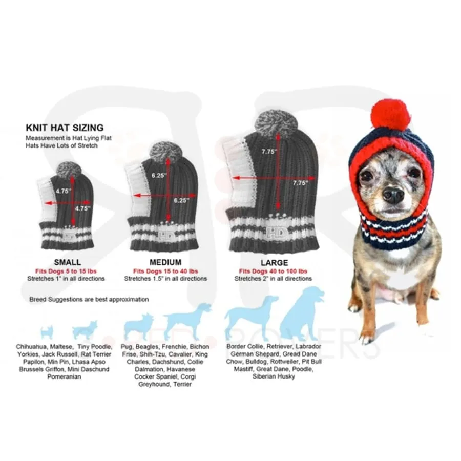 AL Crimson Tide Pet Knit Hat