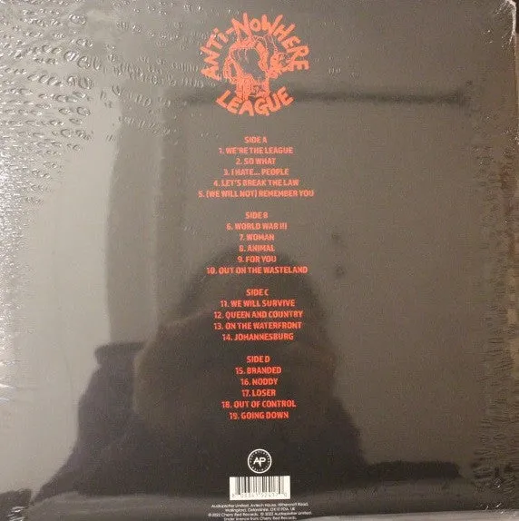 Anti-Nowhere League - The Best Of...Anti-Nowhere League ... Part 1 2XLP