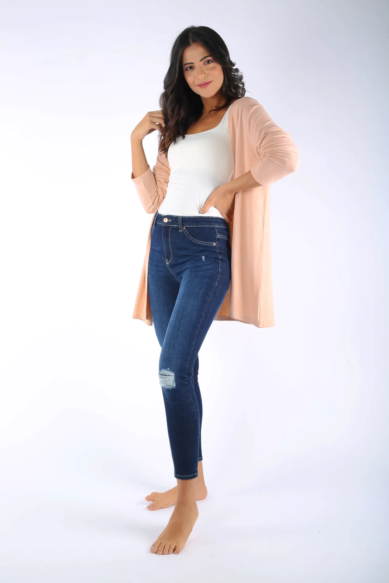 Basic Knitted Jacket- 140008