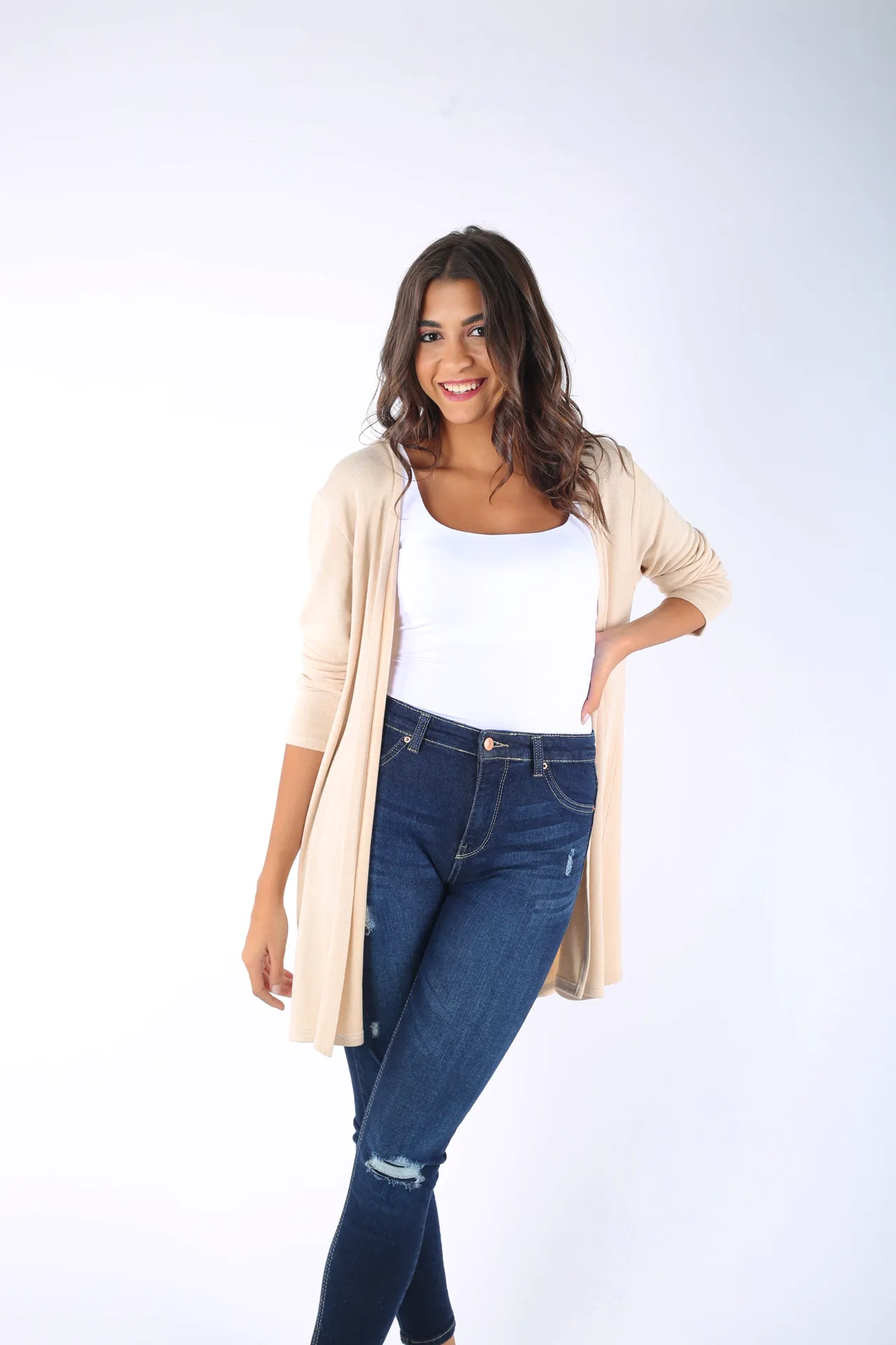 Basic Knitted Jacket- 140008