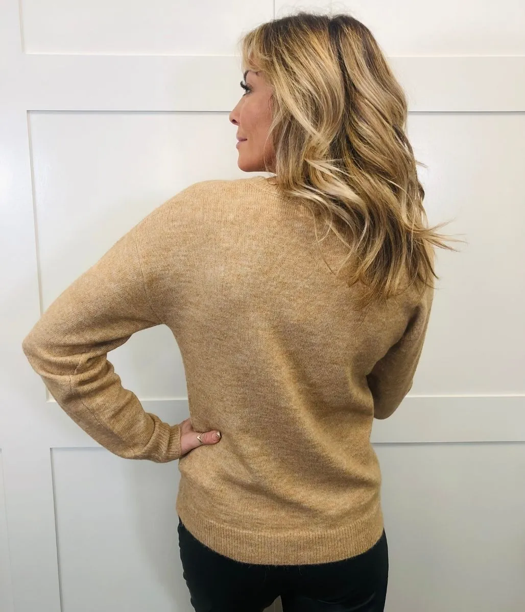 Camel Alpaca Blend Jumper