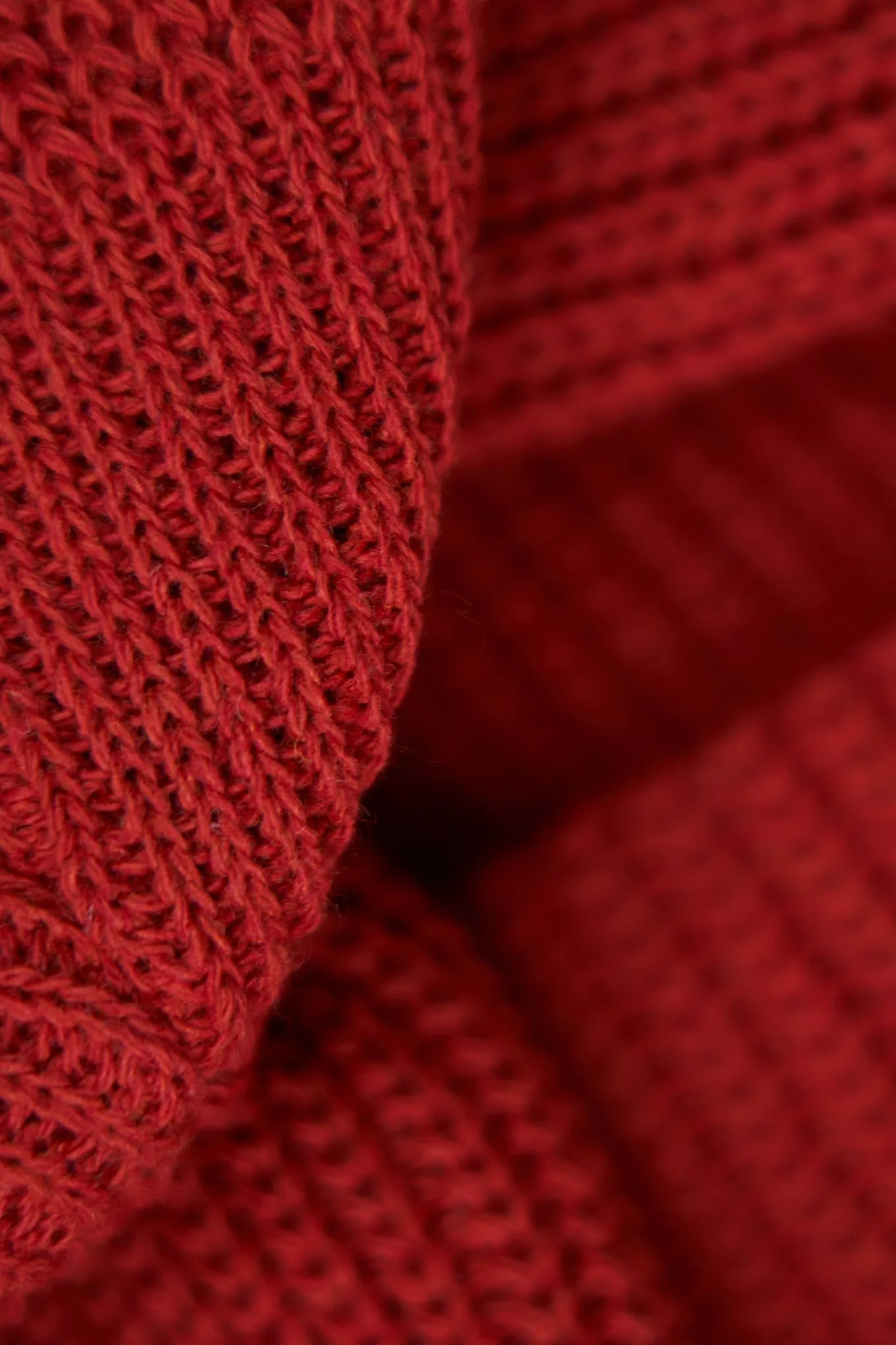Crimson Upcycled Cotton Watchcap