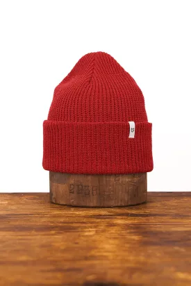 Crimson Upcycled Cotton Watchcap