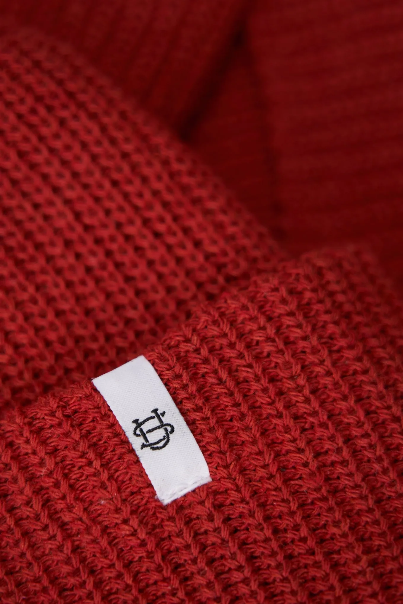 Crimson Upcycled Cotton Watchcap