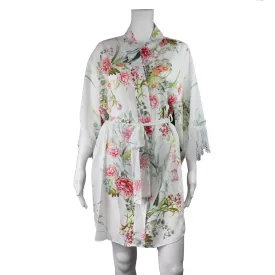 Fiona Floral Print Kimono Robe Q80686