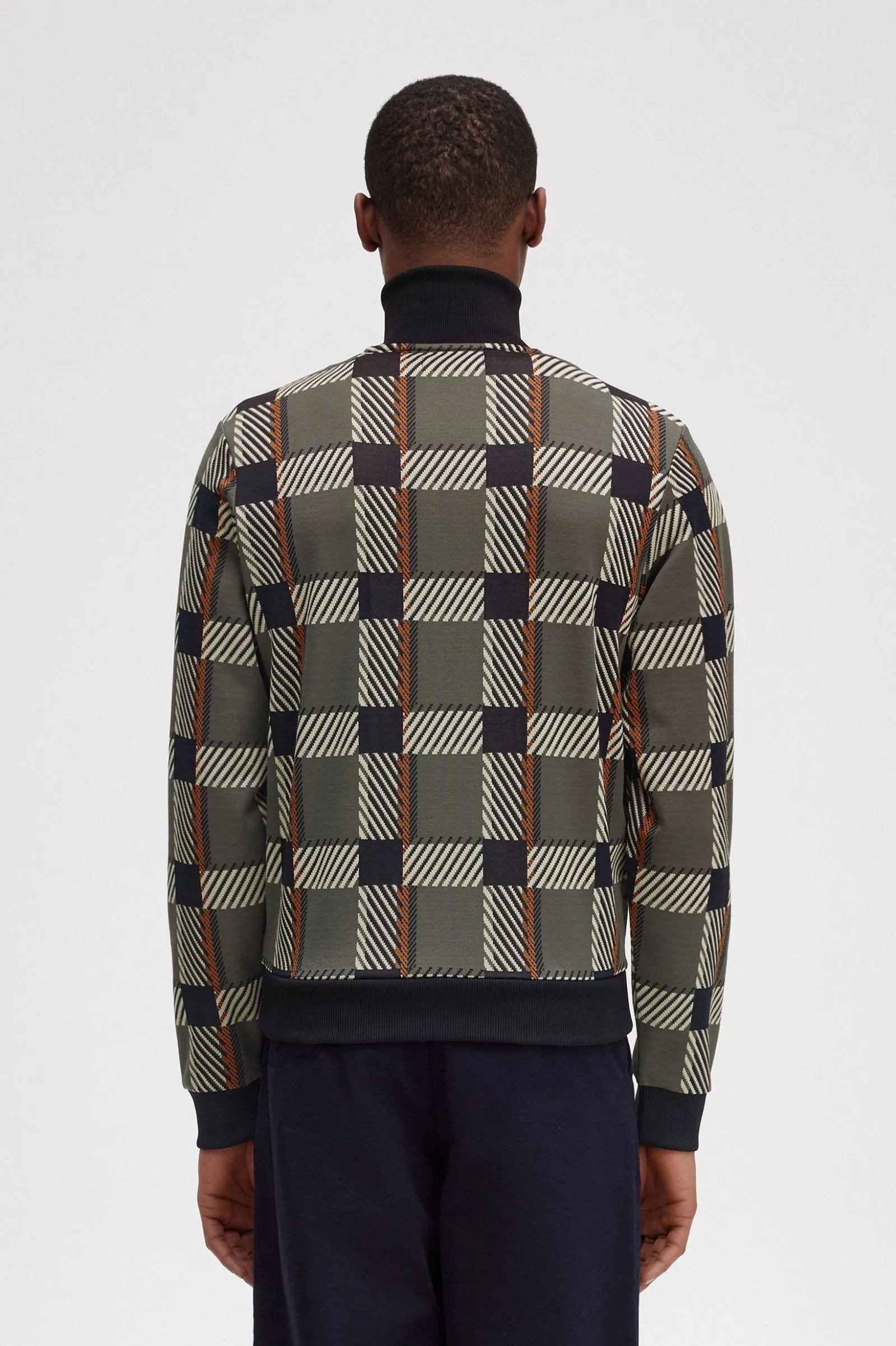 Glitch Tartan Track Jacket