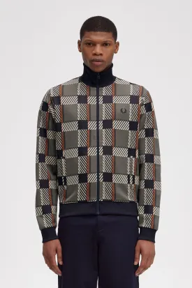 Glitch Tartan Track Jacket