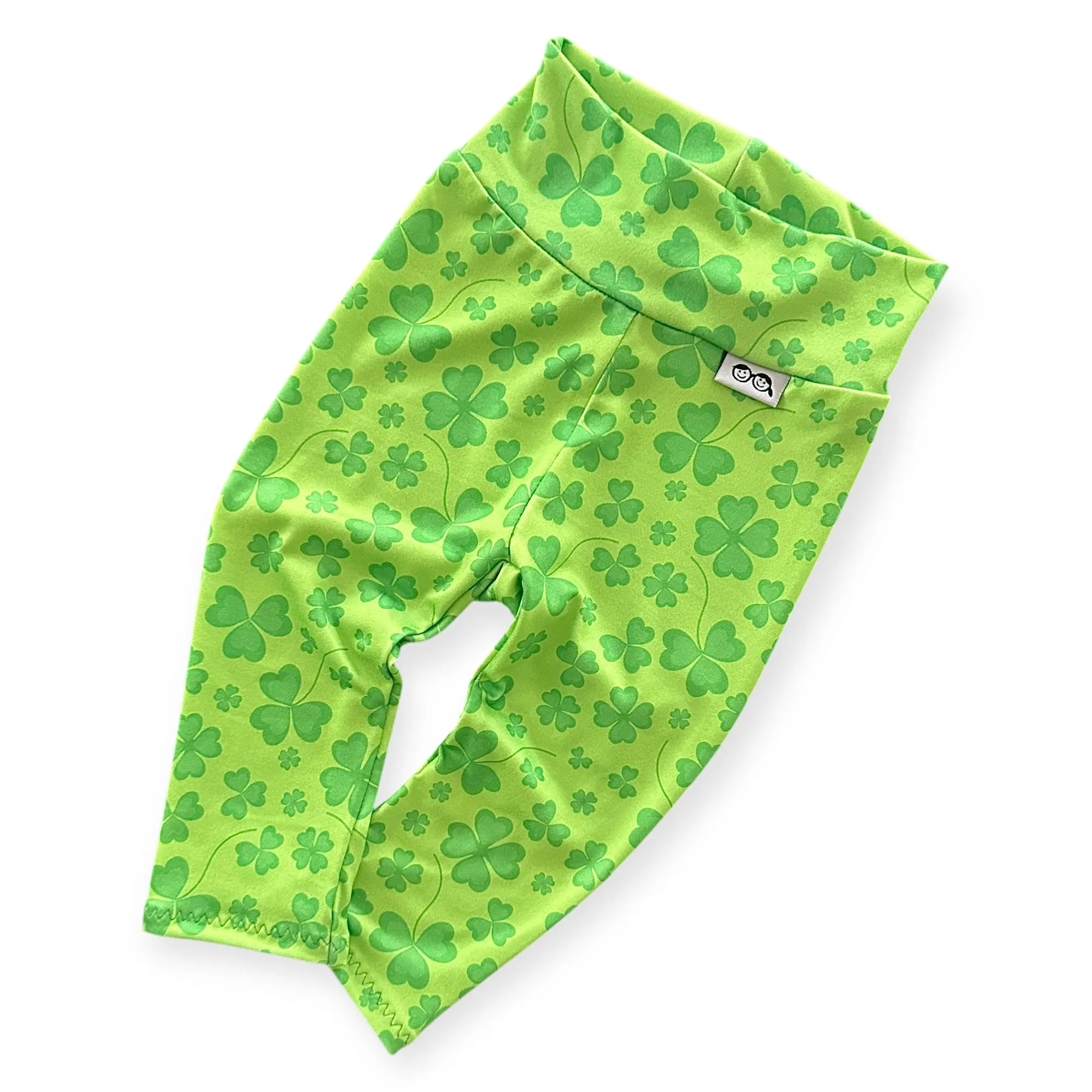 Green Shamrocks Leggings