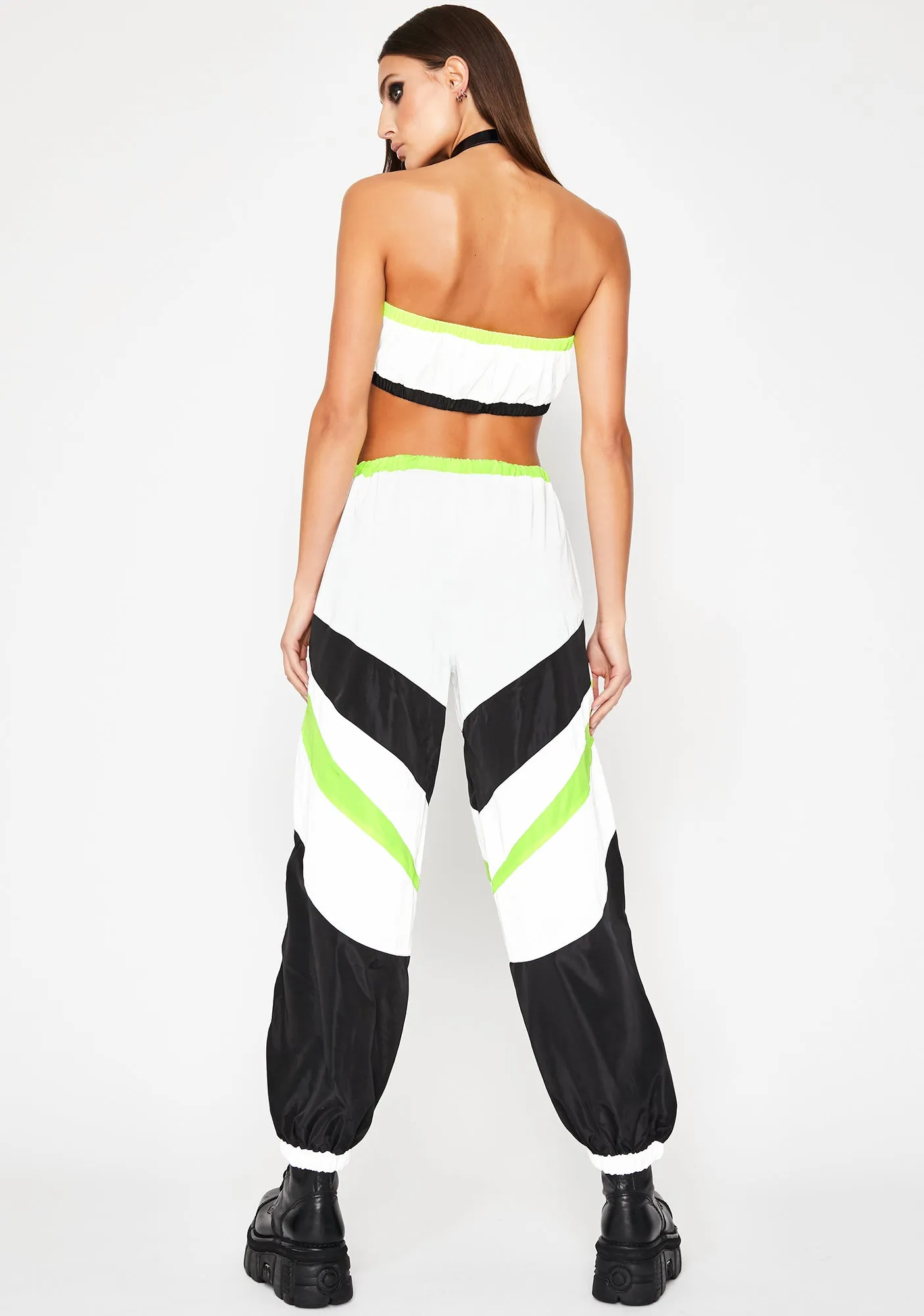 Icy Electric Energy Reflective Pant Set