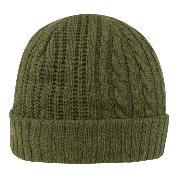 Jack Pyke Merino Wool Beanie Hat - Green