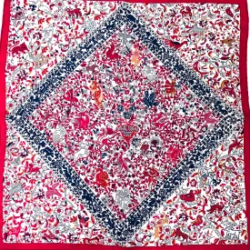 Jardins de Soie Hermes Gavroche by Christine Henry 45cm Silk Twill