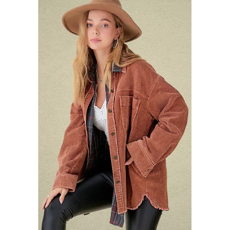 LA MIEL Daisy Shacket
