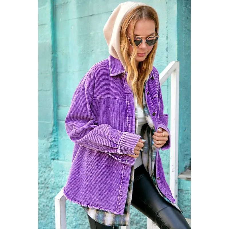 LA MIEL Daisy Shacket