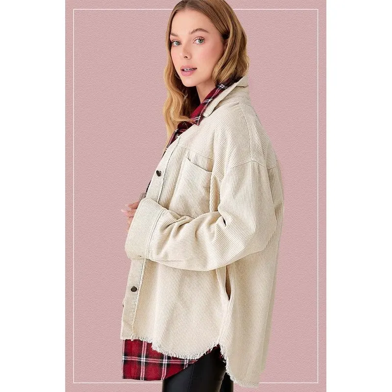 LA MIEL Daisy Shacket
