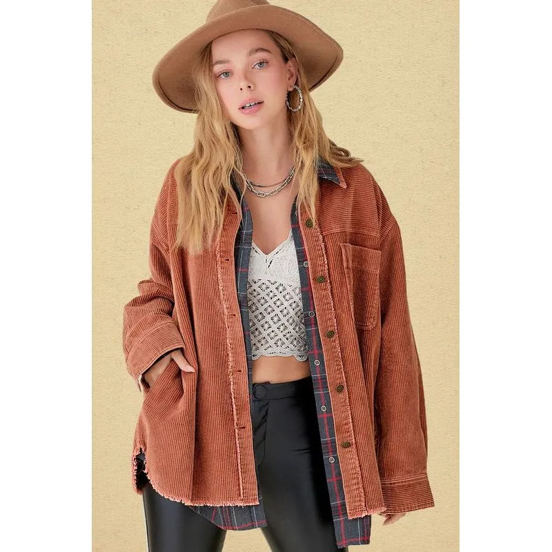 LA MIEL Daisy Shacket