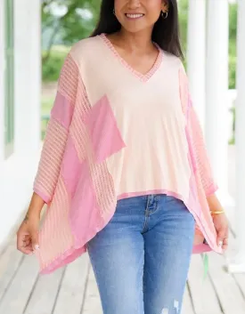 LOVELY DAY OVERSIZED TOP BY POL