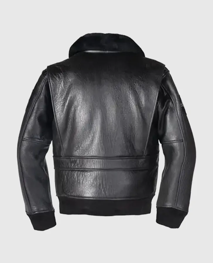 Men's G-1 Wings of Gold Leather Jacket
