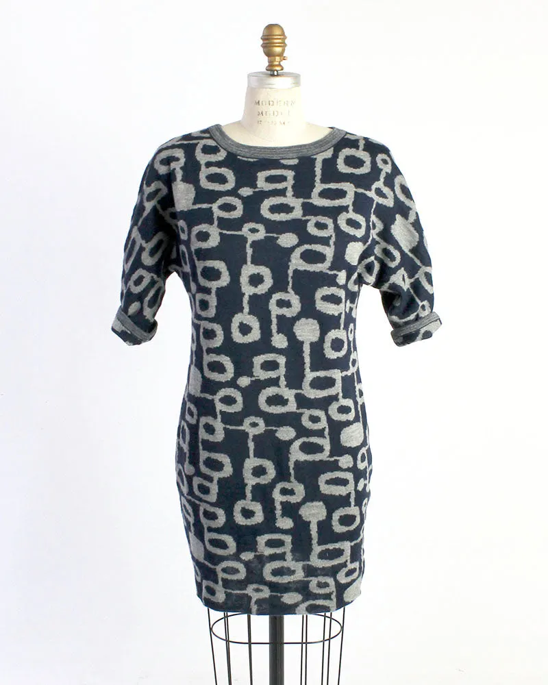 Miró Jacquard Baby Alpaca Shift Dress