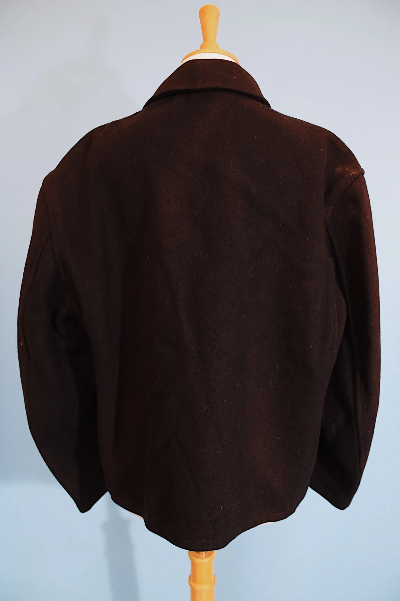 Navy Wool Shacket