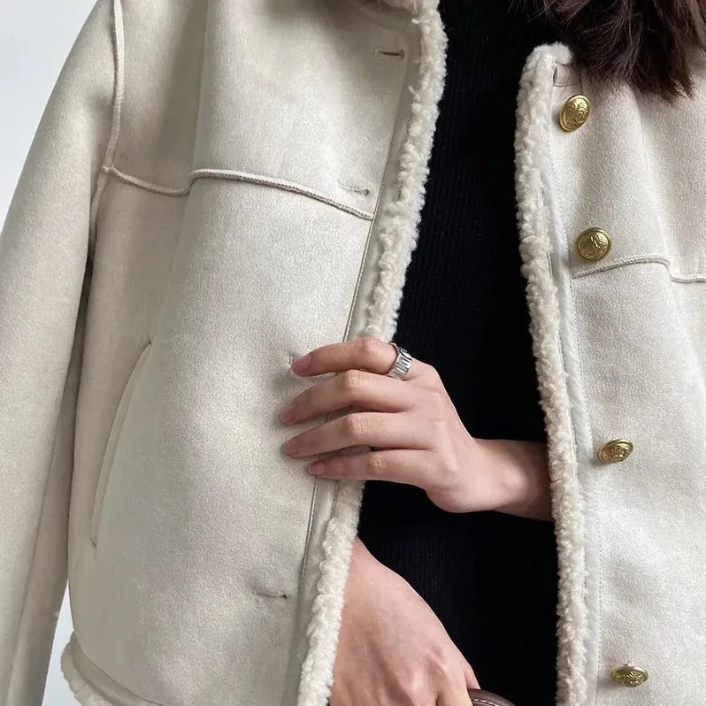Noémie Sherpa Edge Jacket by Lilian-Thouram™