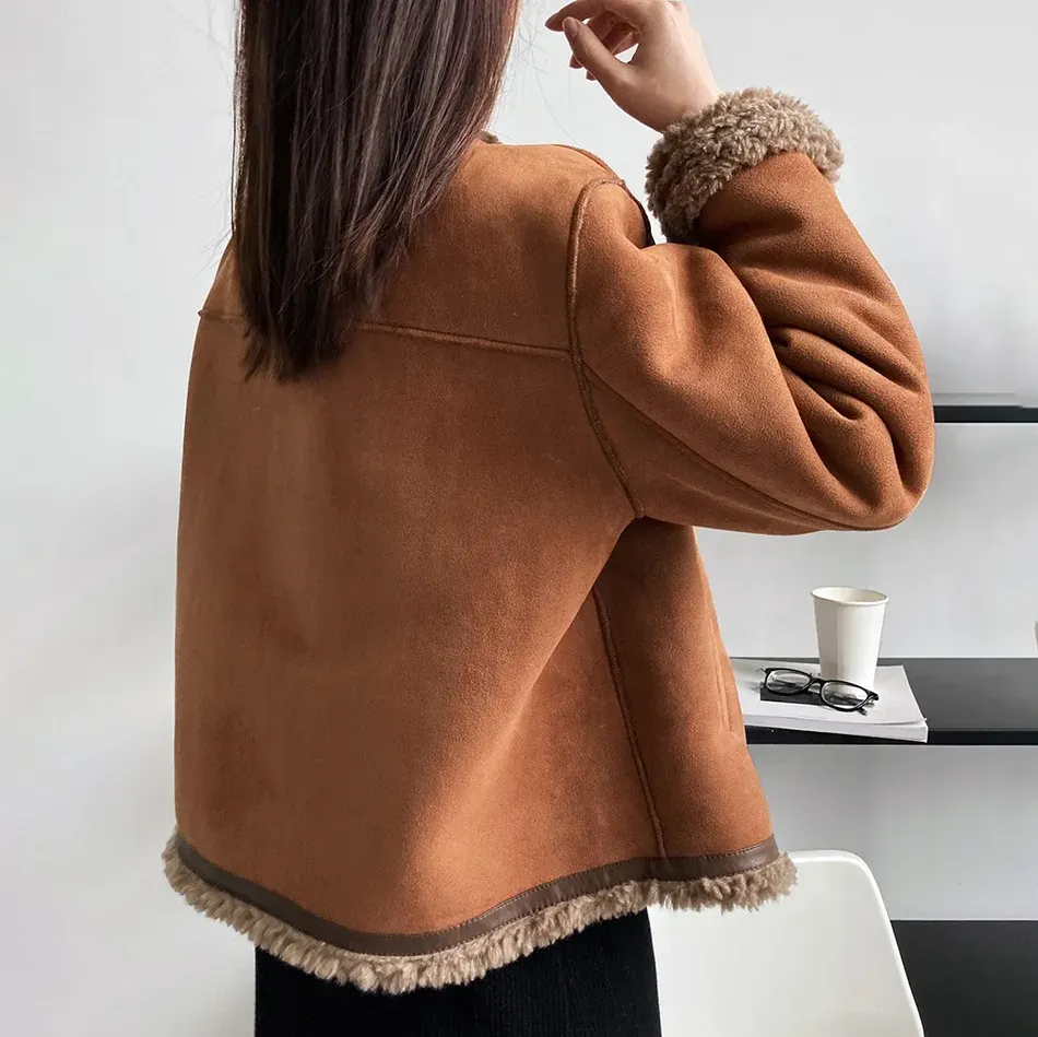 Noémie Sherpa Edge Jacket by Lilian-Thouram™