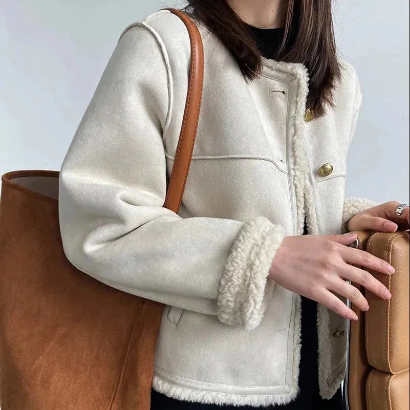 Noémie Sherpa Edge Jacket by Lilian-Thouram™