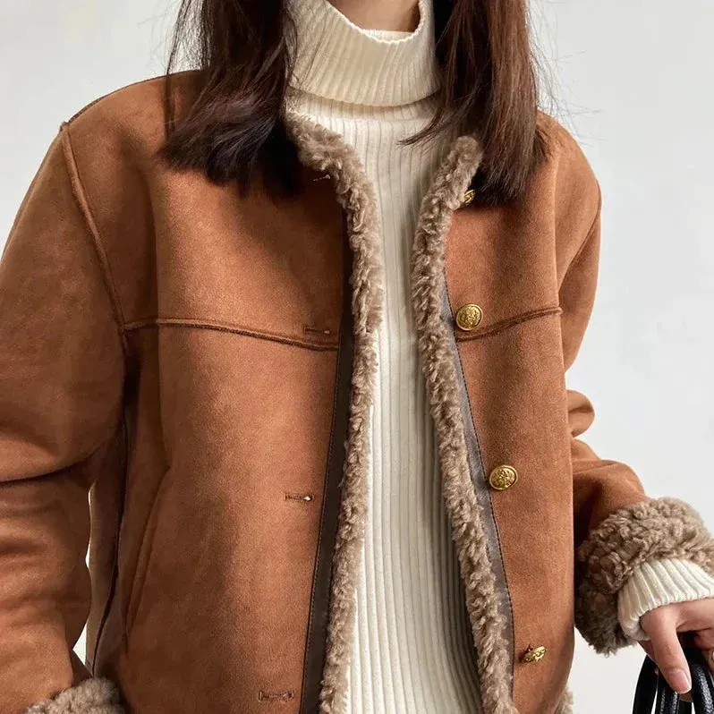 Noémie Sherpa Edge Jacket by Lilian-Thouram™