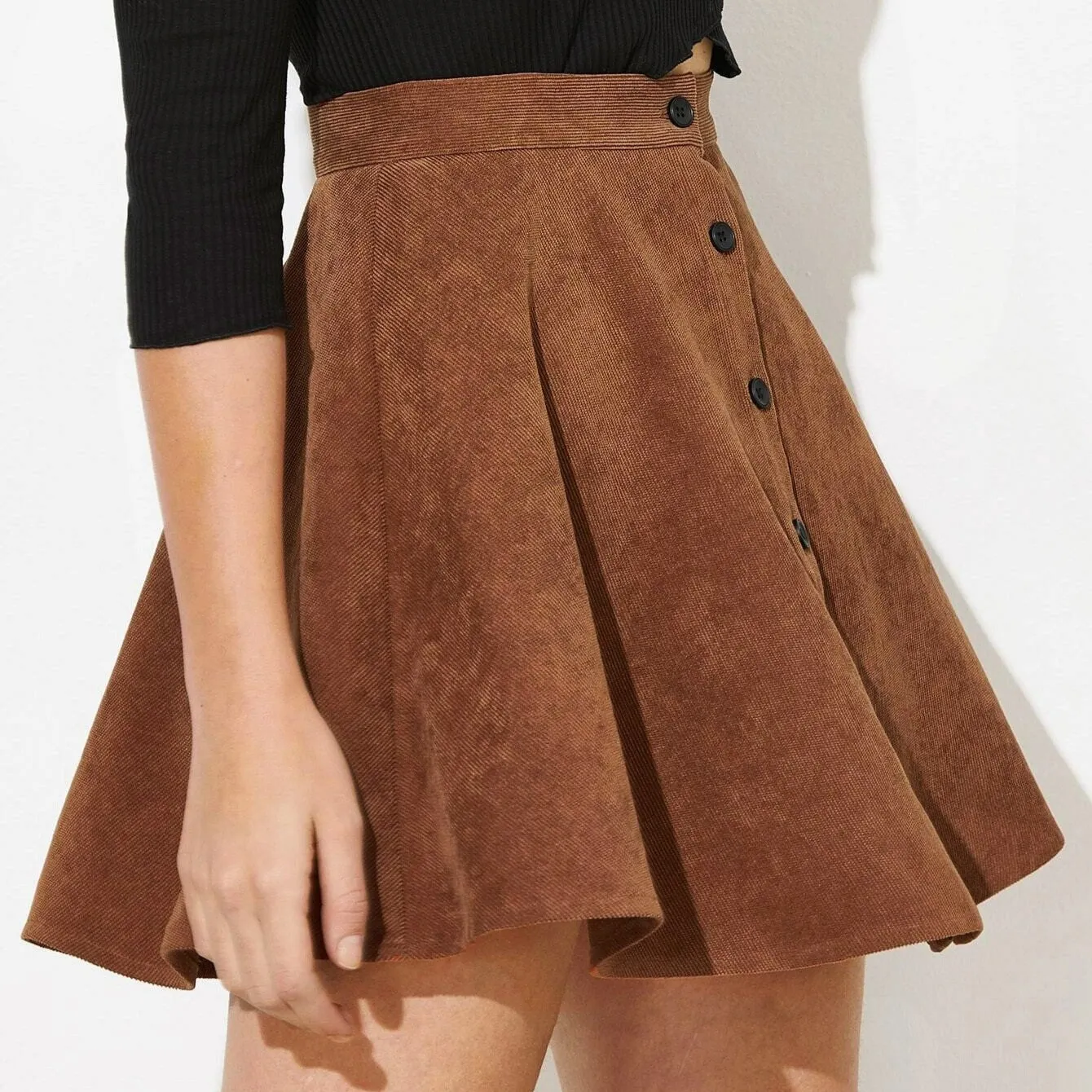 OAKWOOD CORDUROY SKIRT