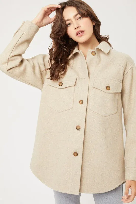 Oversized Shacket