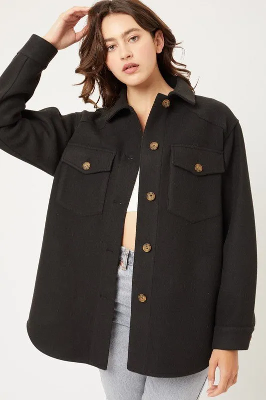 Oversized Shacket