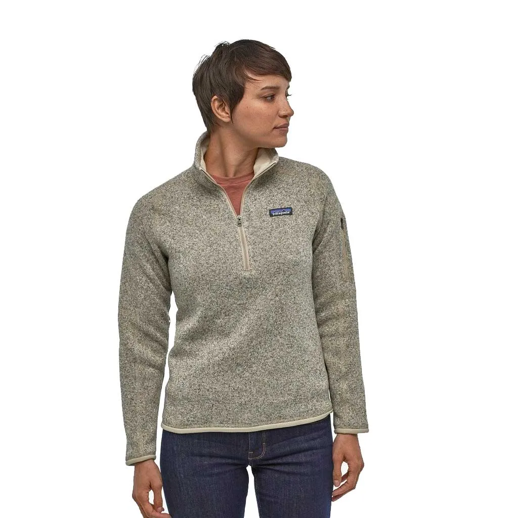 Patagonia Women's Better Sweater 1/4 Zip Fleece - PLCN 25618