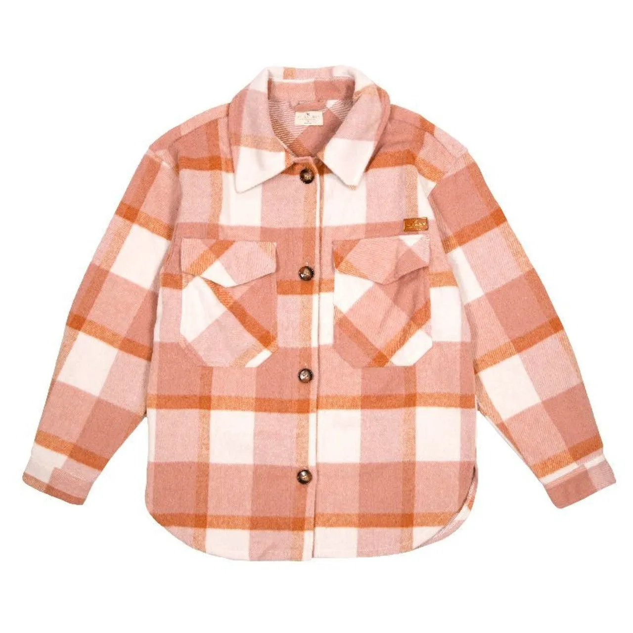 Pink Plaid Shacket