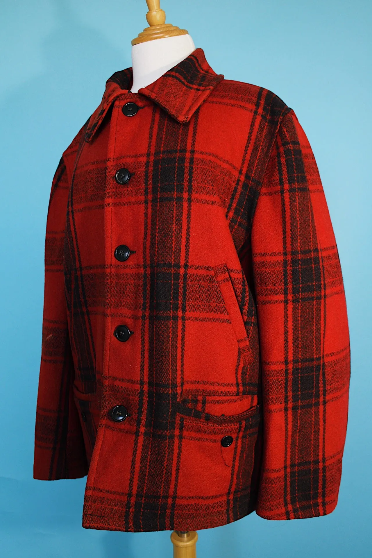 Plaid Wool Shacket