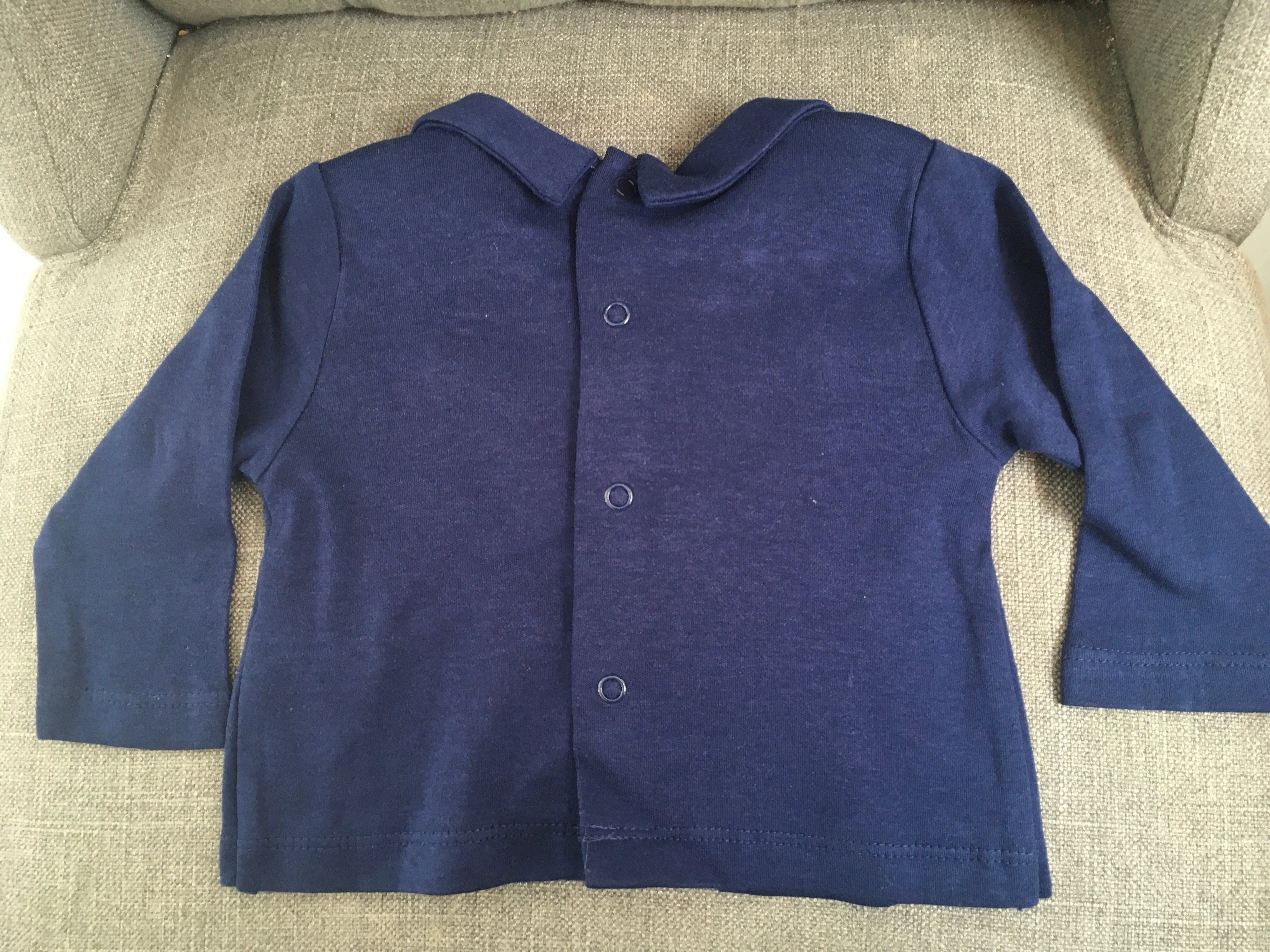 Rock a Bye Baby Navy & Grey Top & Pants Set
