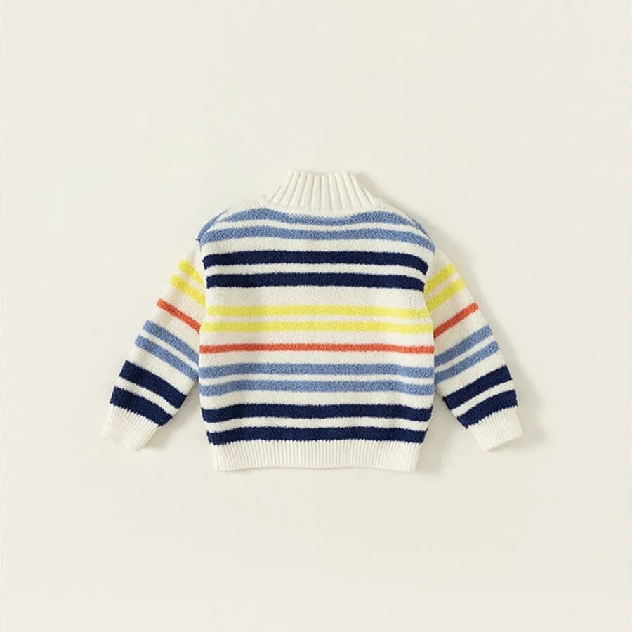 Rylee Color Striped Knit Jacket