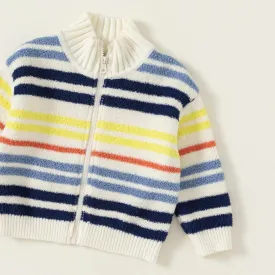 Rylee Color Striped Knit Jacket