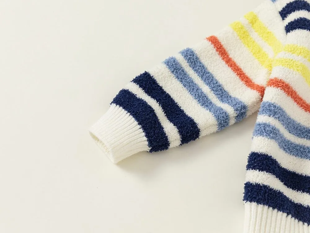 Rylee Color Striped Knit Jacket