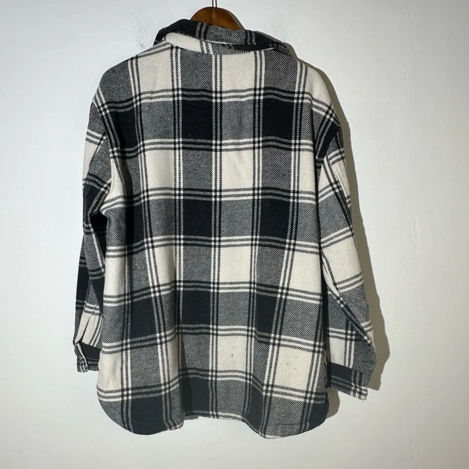 Shacket Plaid Coat