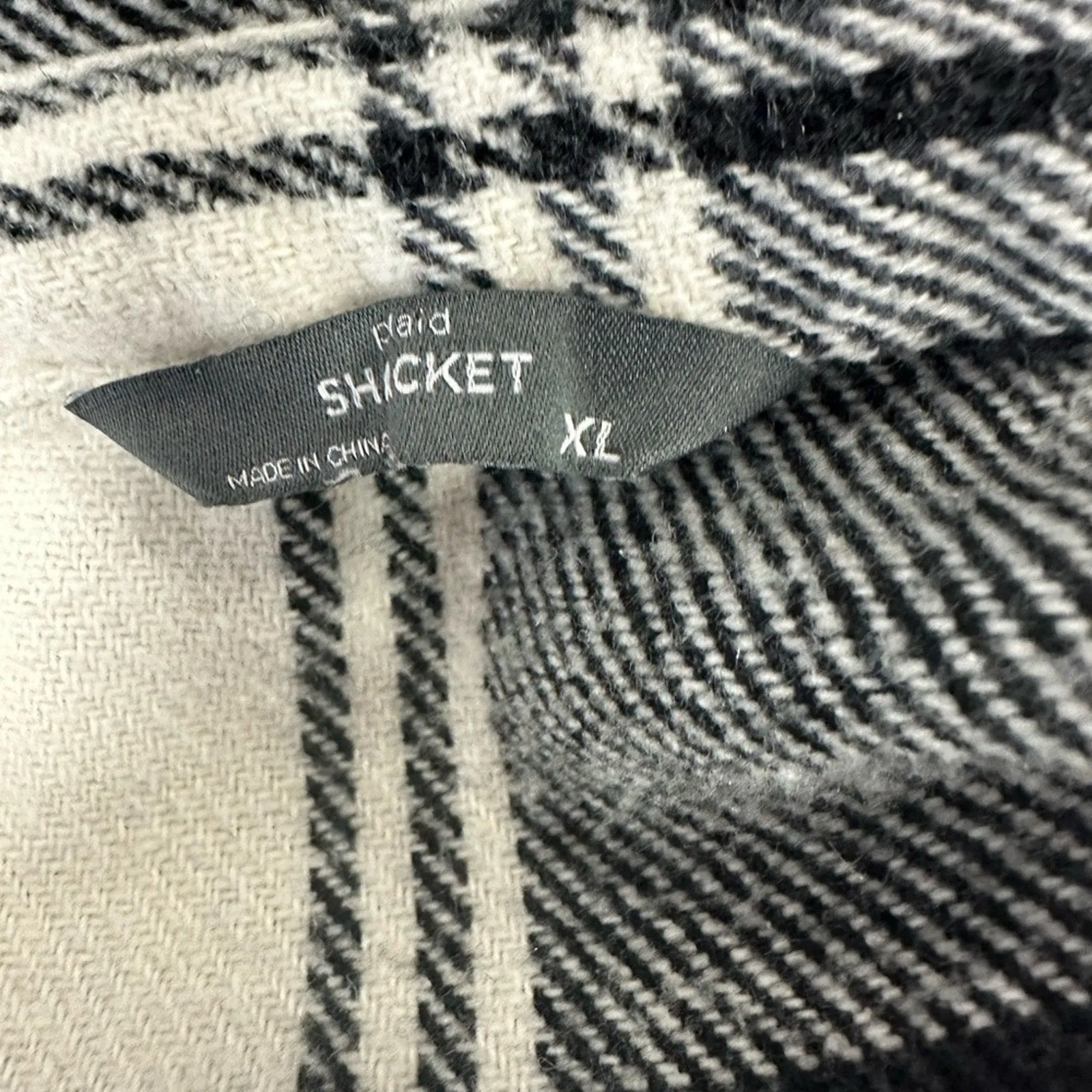 Shacket Plaid Coat
