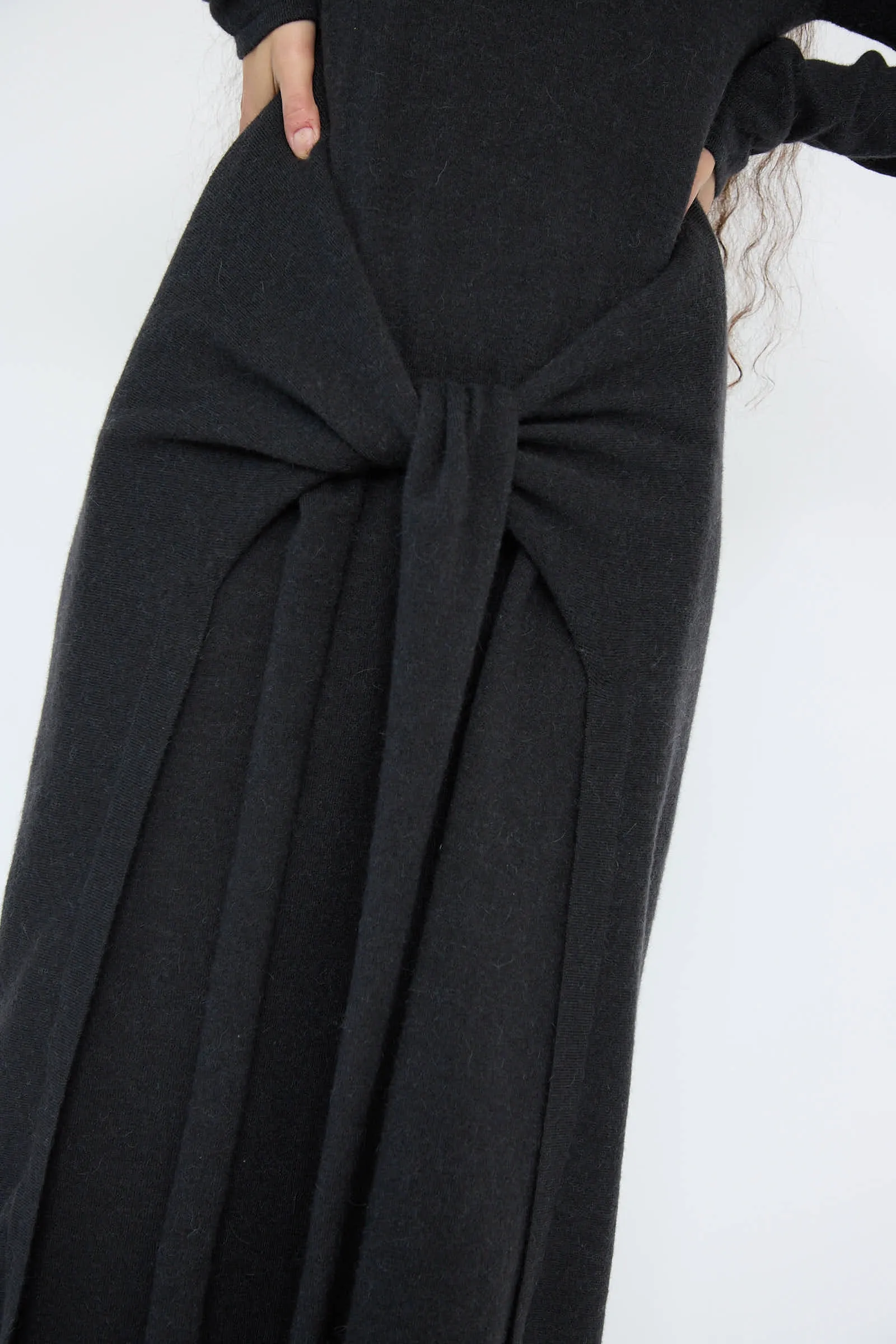 Sleeves Dress in Ink