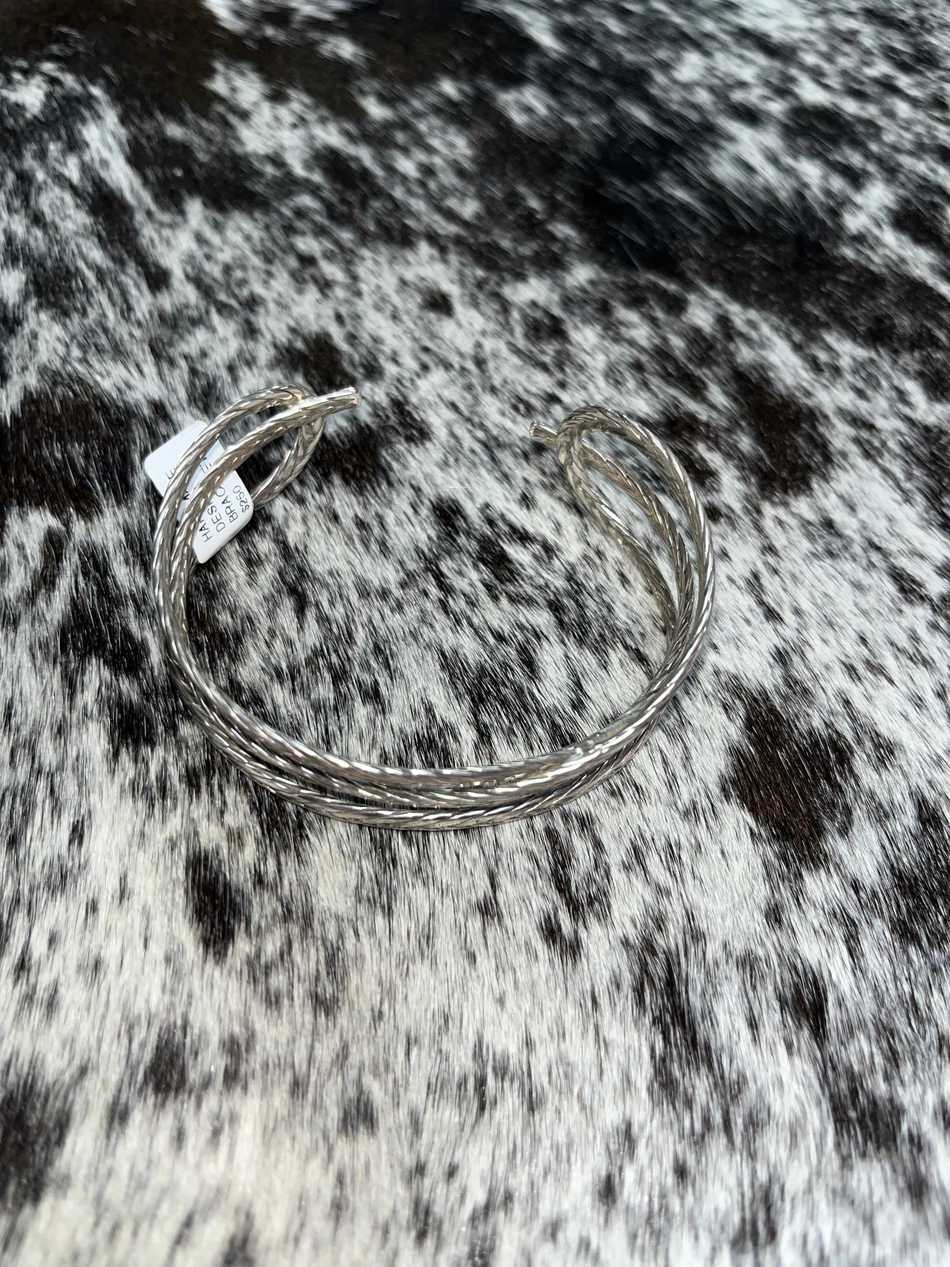 Sterling silver cuff