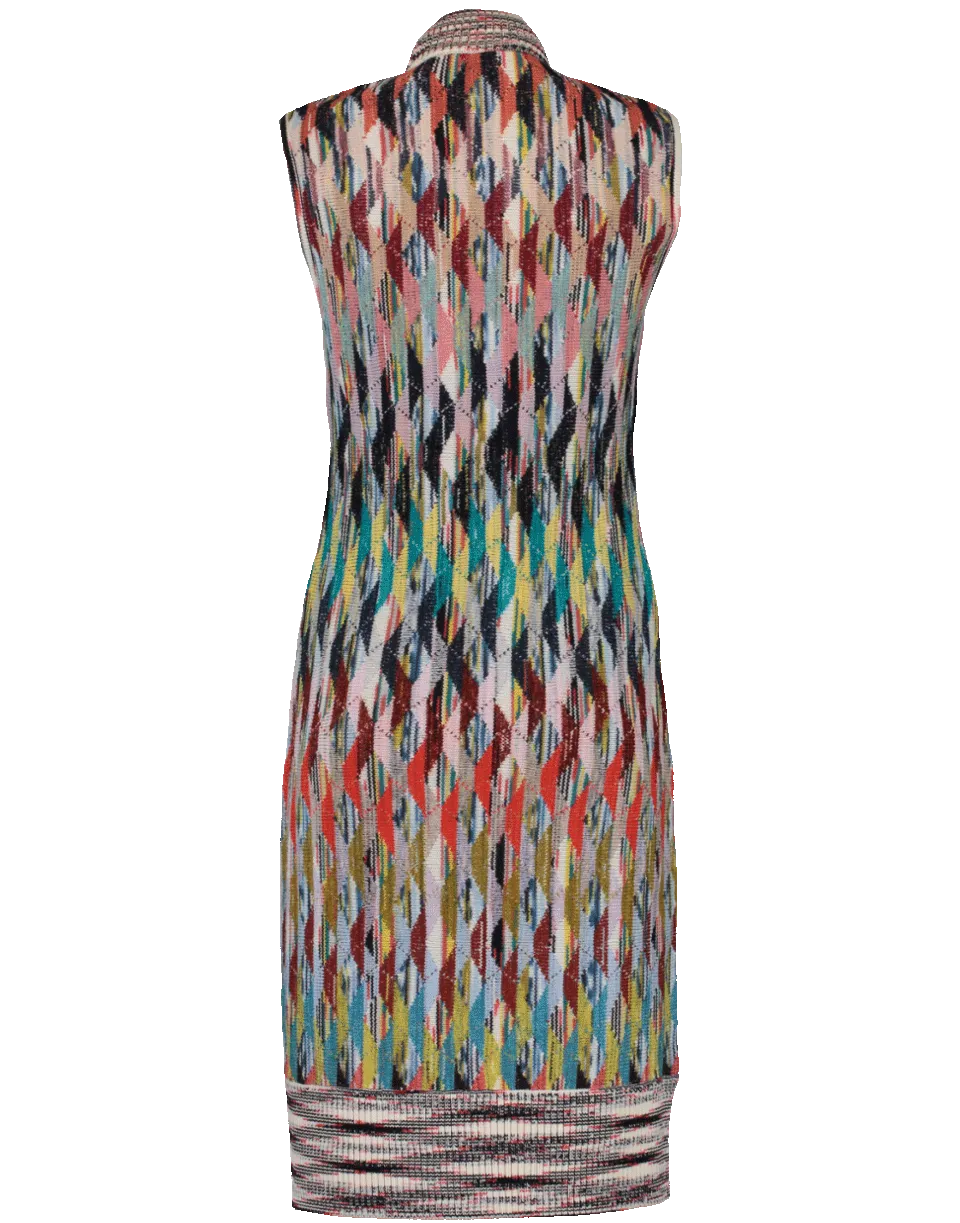 Turtleneck Fitted Dress
