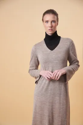 Uffizi Dress Baby Alpaca Color Ajonjoli