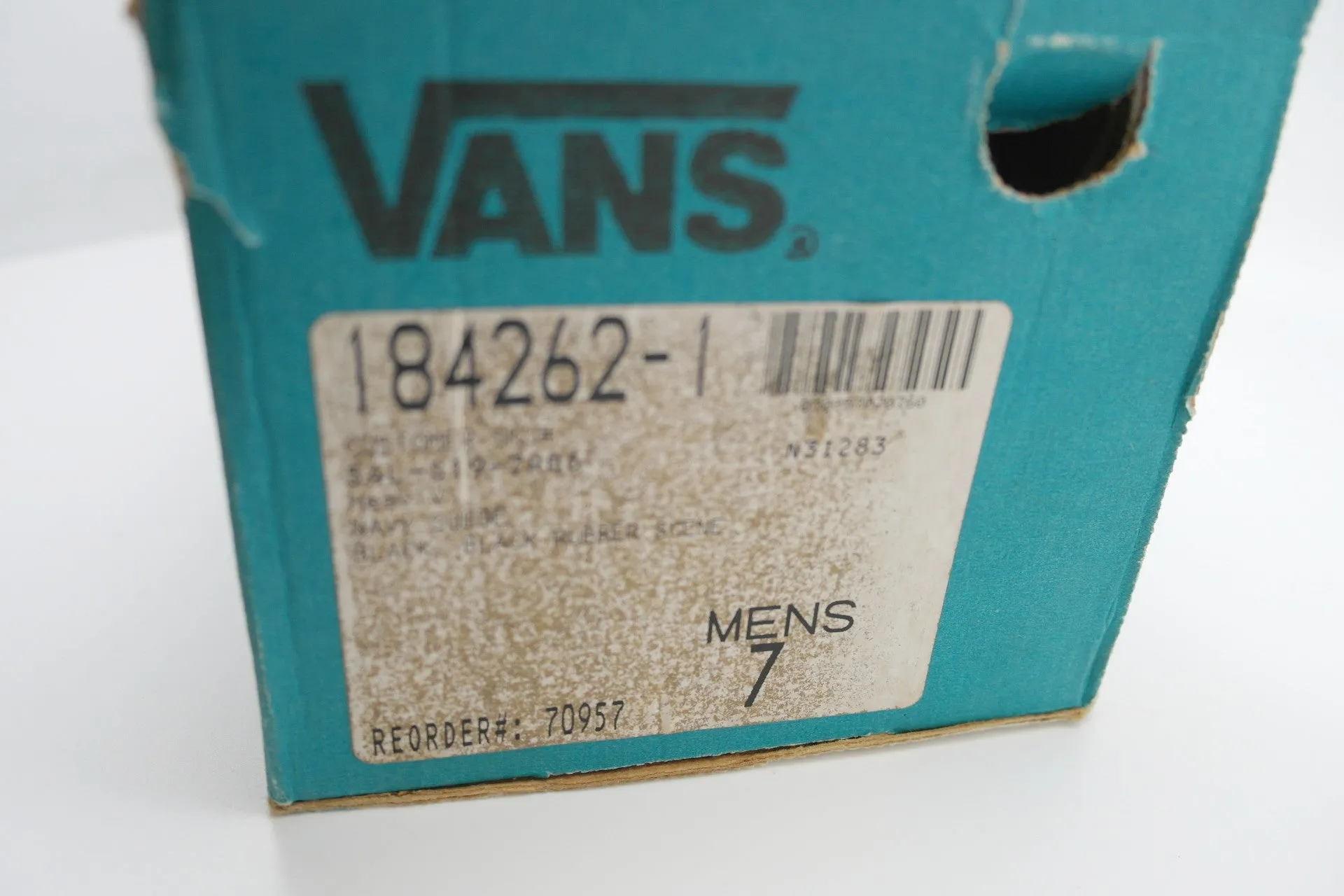 vintage van's style #54 ~ US7