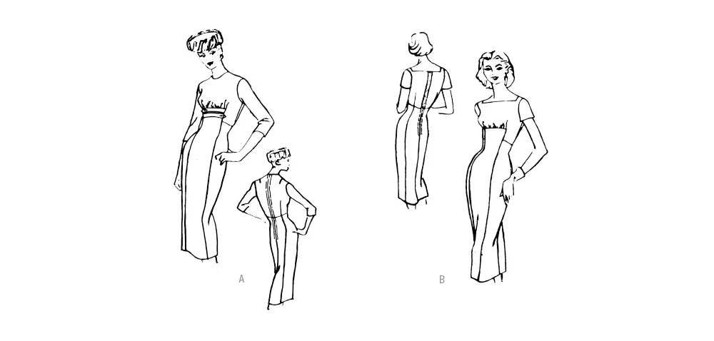 Vogue Sewing Pattern 1979 Misses' Dresses