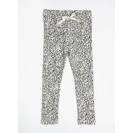White Leopard Leggings