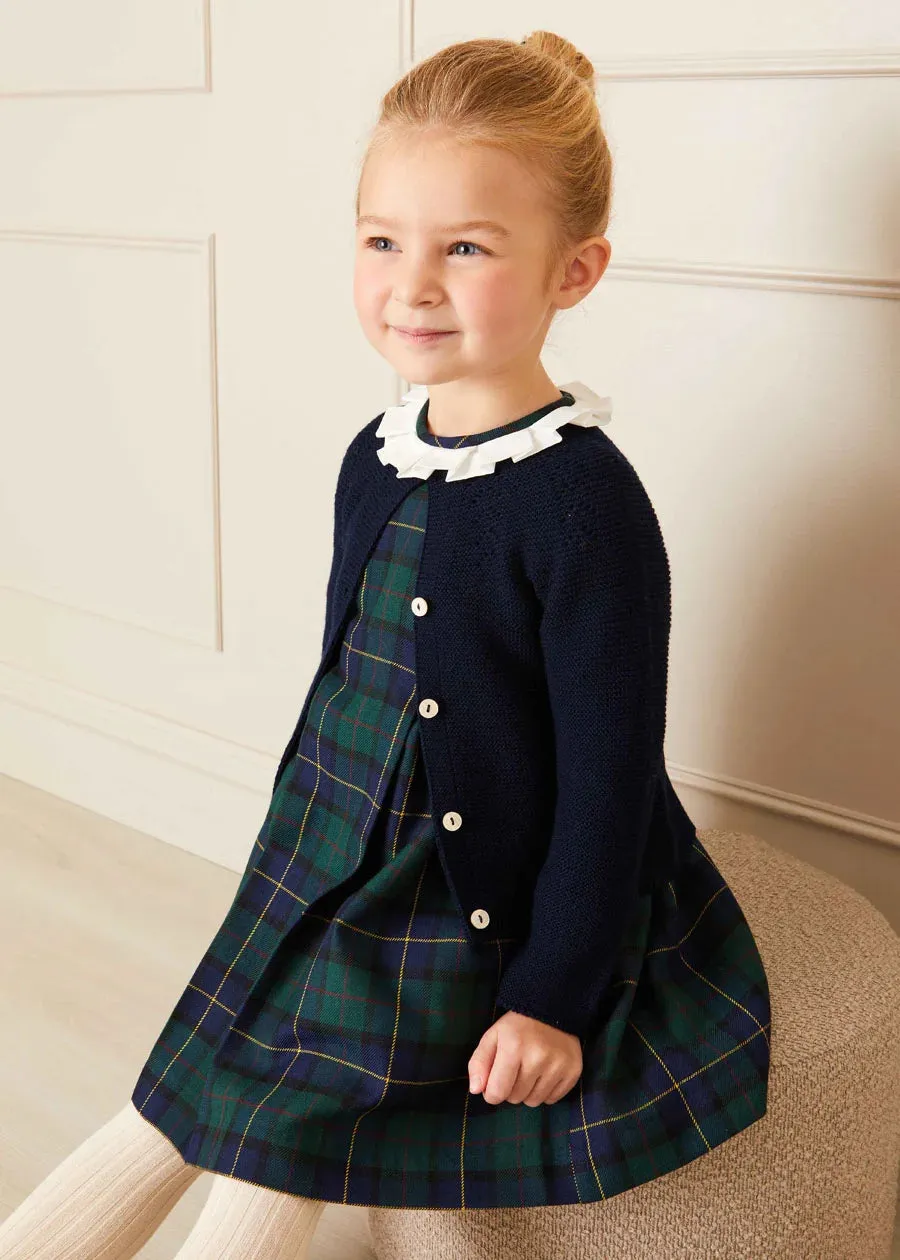 Windsor Tartan Dress in Green (12mths-10yrs)