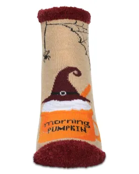 Women's Coffee Witch Low-Cut Non-Skid Socks