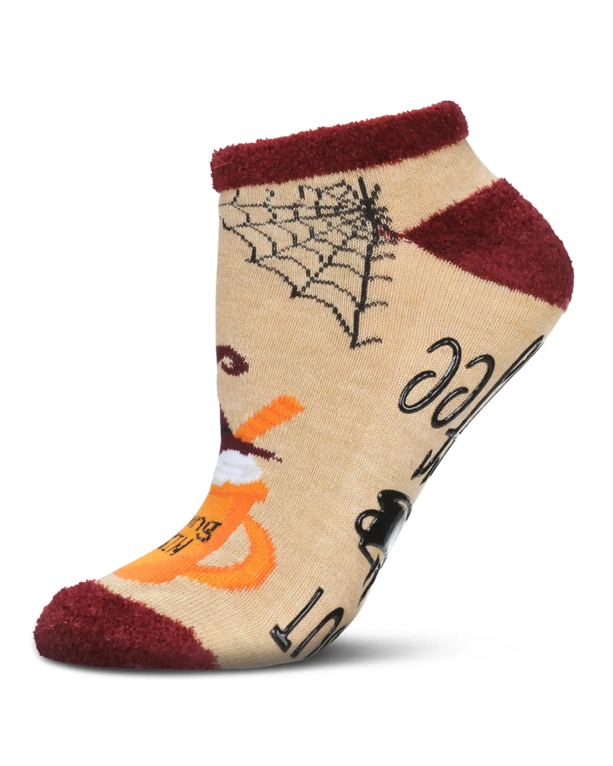Women's Coffee Witch Low-Cut Non-Skid Socks