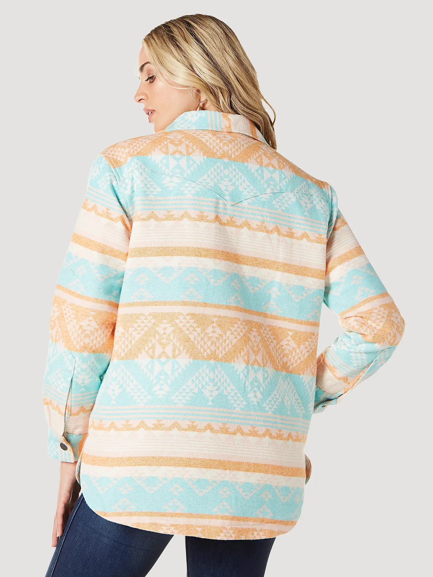 Wrangler Women Southwestern Print Shacket